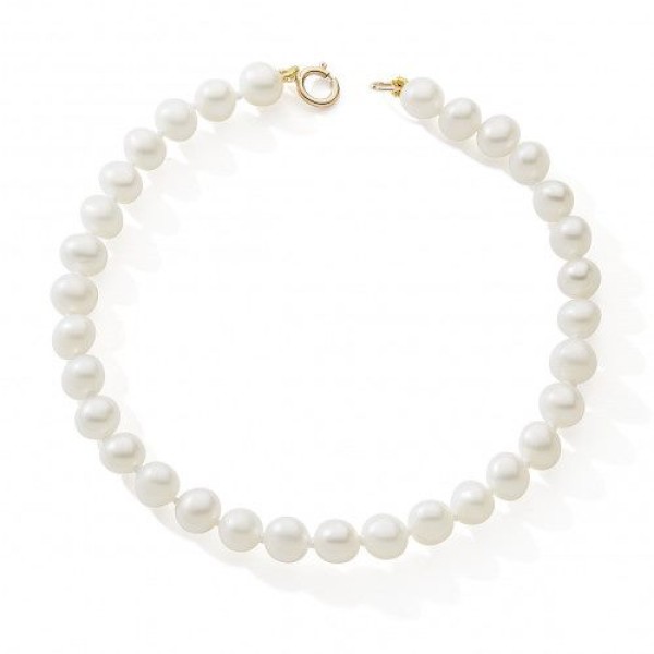 Bracelet  Or 375/1000 Perle de Culture