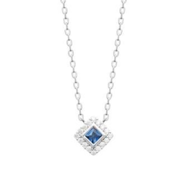 Collier  Argent 925/1000 Oxyde de Zirconium