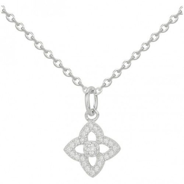 Collier  Argent 925/1000 Oxyde de Zirconium