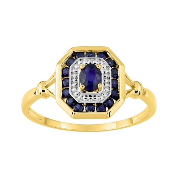 Bague  Or 750/1000 Saphir