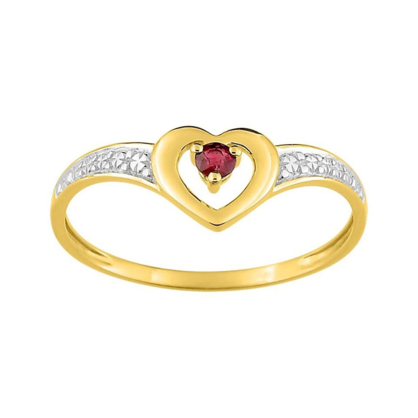 Bague  Or 750/1000 Rubis