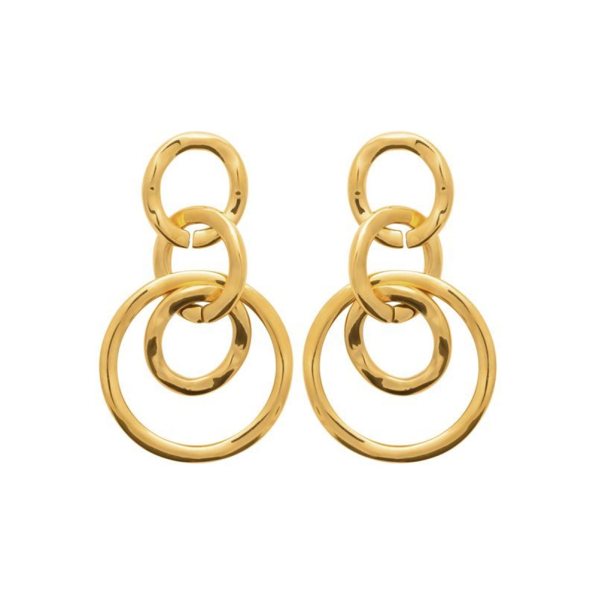 Boucles d'Oreilles  Acier