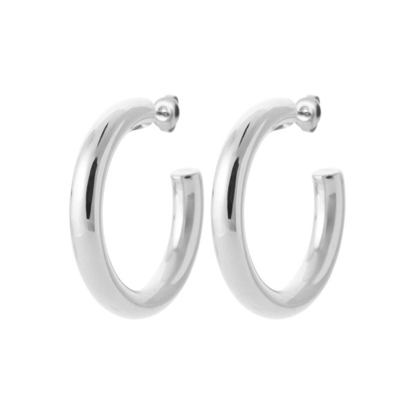 Boucles d'Oreilles  Acier