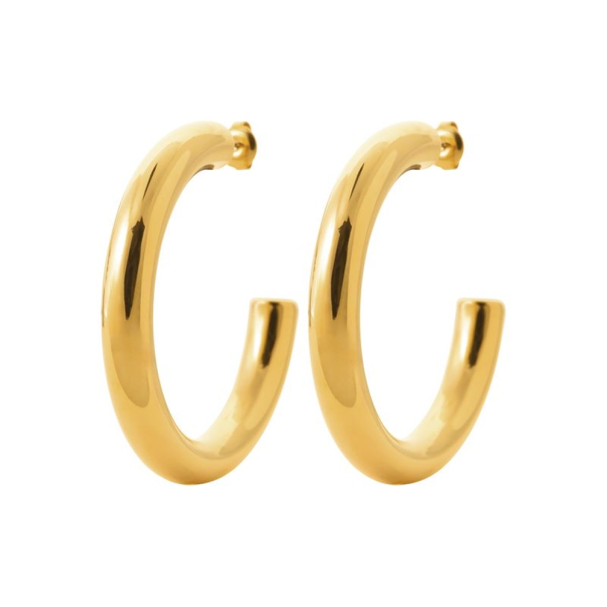 Boucles d'Oreilles  Acier