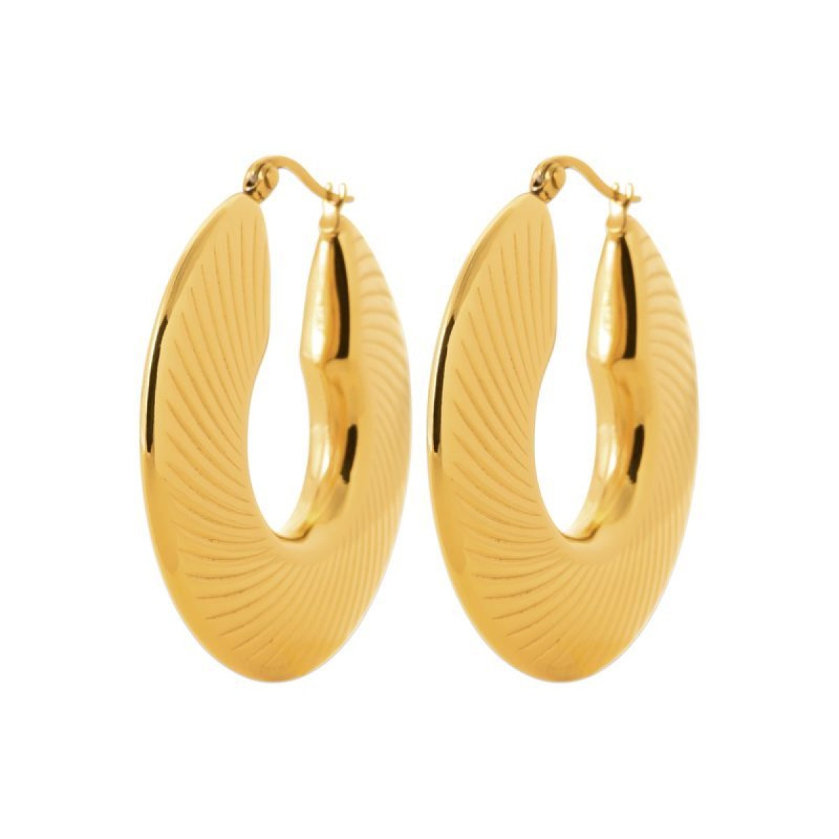 Boucles d'Oreilles  Acier