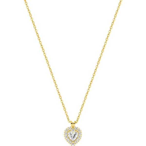 Collier  Or 375/1000 Diamant Synthétique