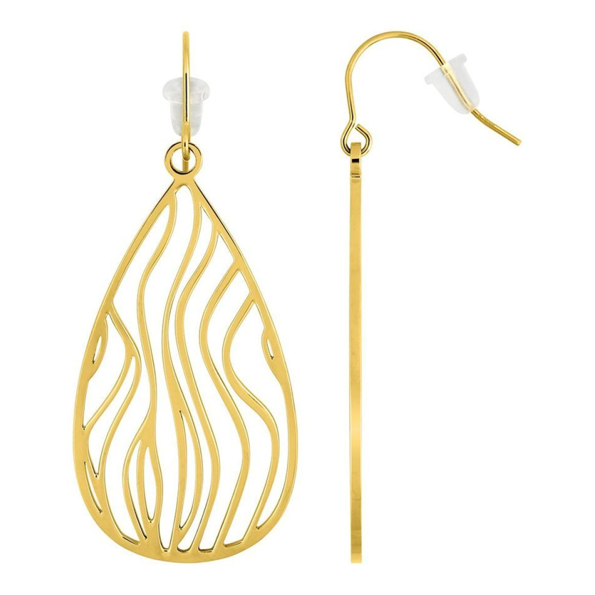 Boucles d'Oreilles  Acier