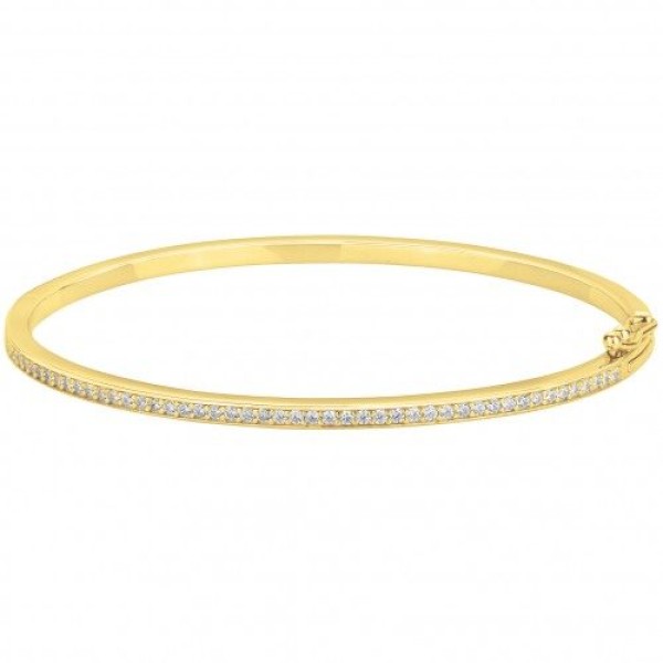 Bracelet  Plaqué Or Oxyde de Zirconium