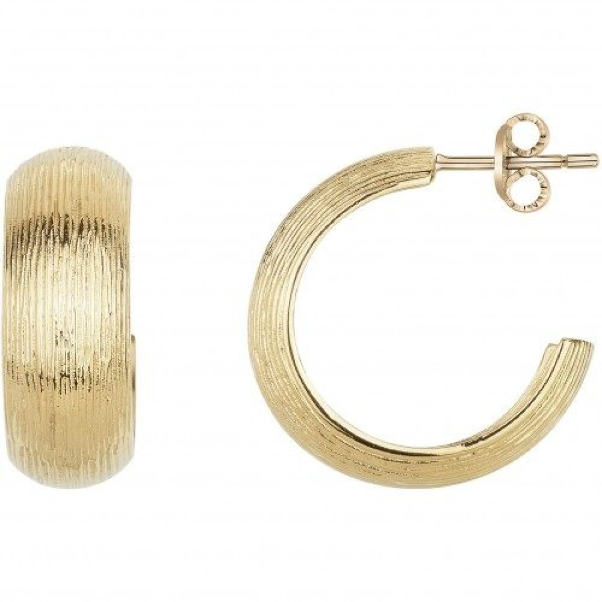 Boucles d'Oreilles  Acier