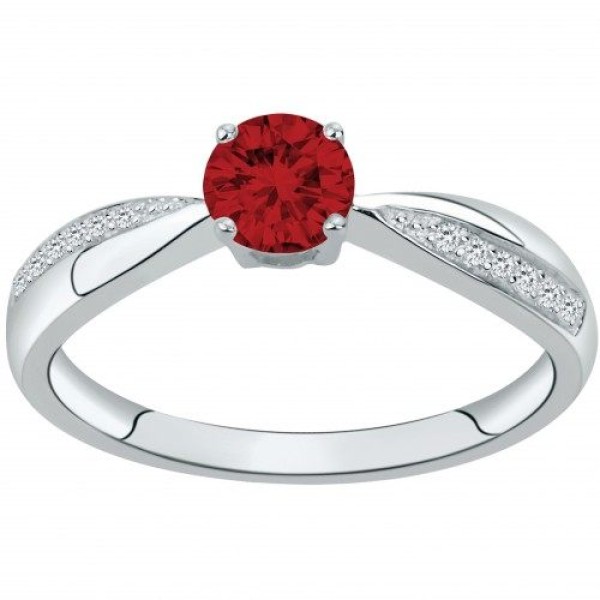Bague  Argent 925/1000 Oxyde de Zirconium