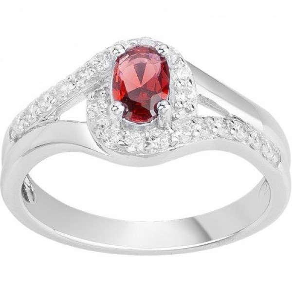 Bague  Argent 925/1000 Oxyde de Zirconium