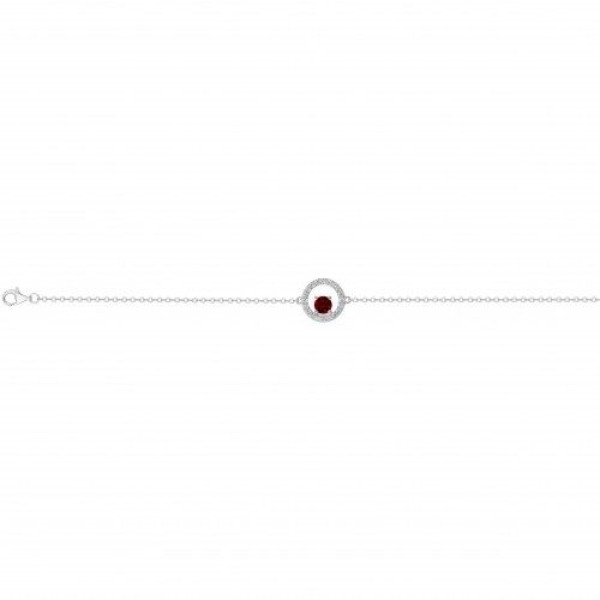 Bracelet  Argent 925/1000 Oxyde de Zirconium