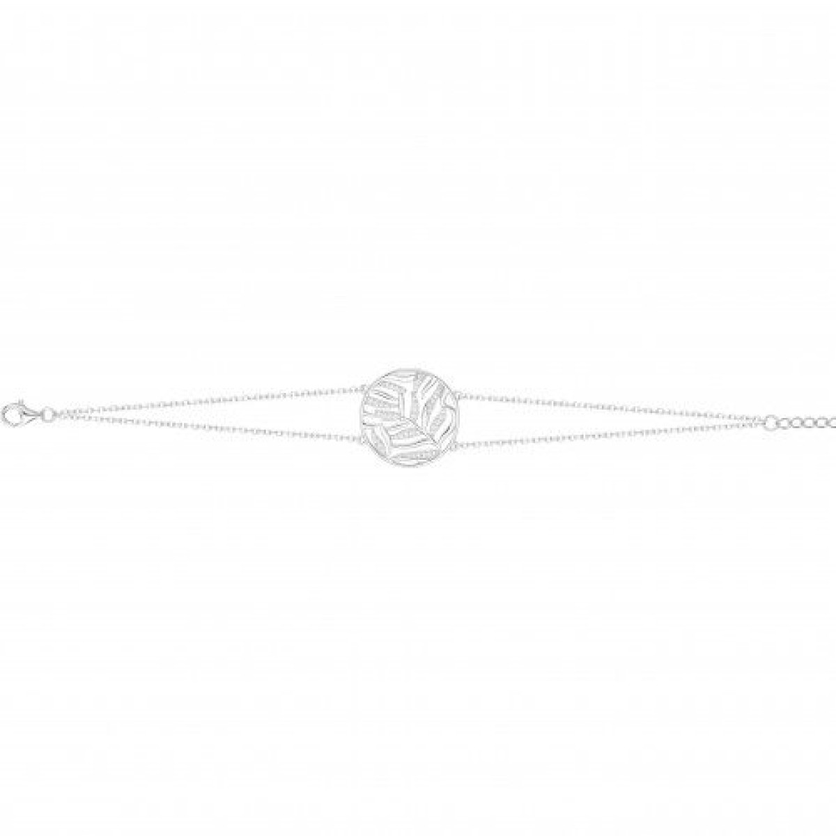 Bracelet  Argent 925/1000 Oxyde de Zirconium