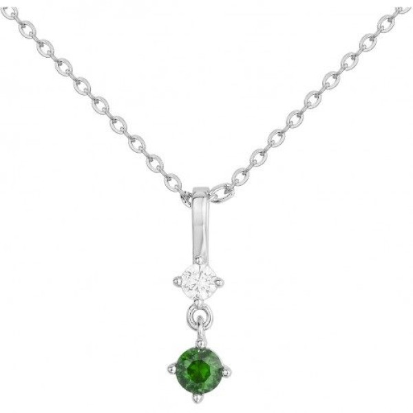 Collier  Argent 925/1000 Oxyde de Zirconium