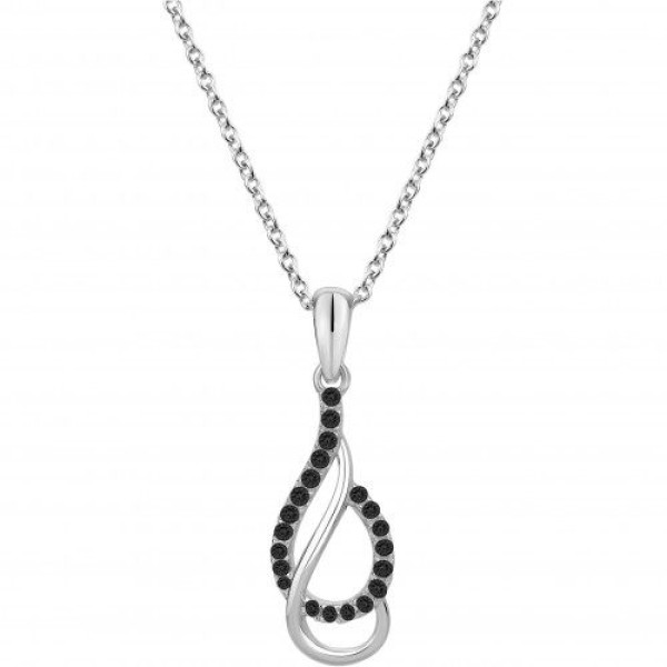 Collier  Argent 925/1000 Oxyde de Zirconium