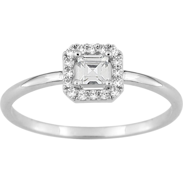 Bague  Argent 925/1000 Oxyde de Zirconium