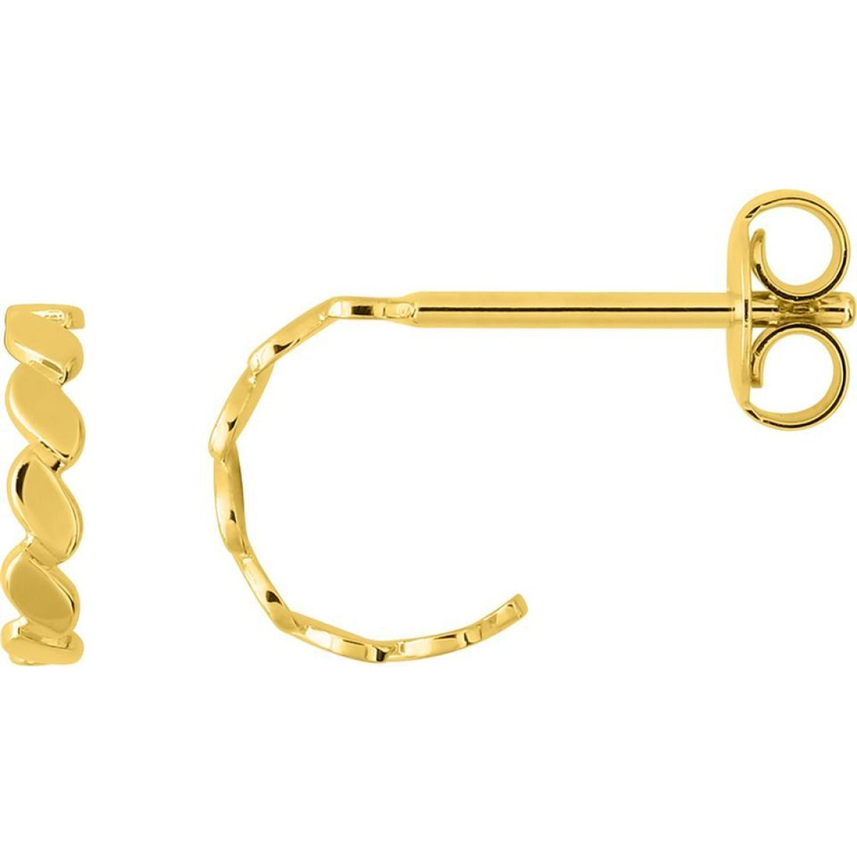 Boucles d'Oreilles  Plaqué Or