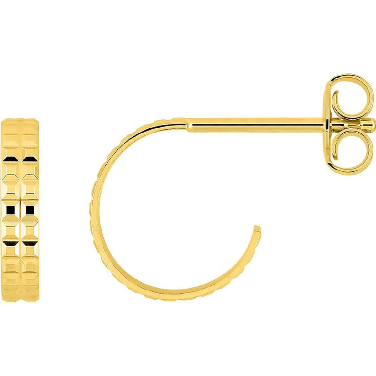 Boucles d'Oreilles  Plaqué Or