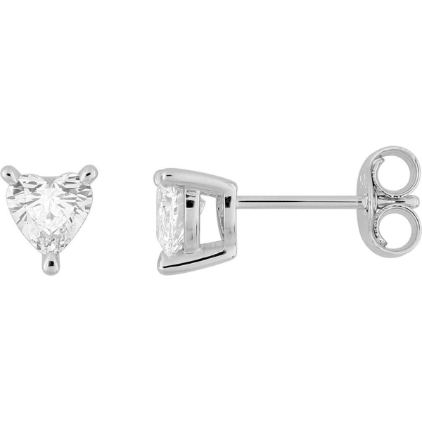 Boucles d'Oreilles  Or 375/1000 Diamant Synthétique
