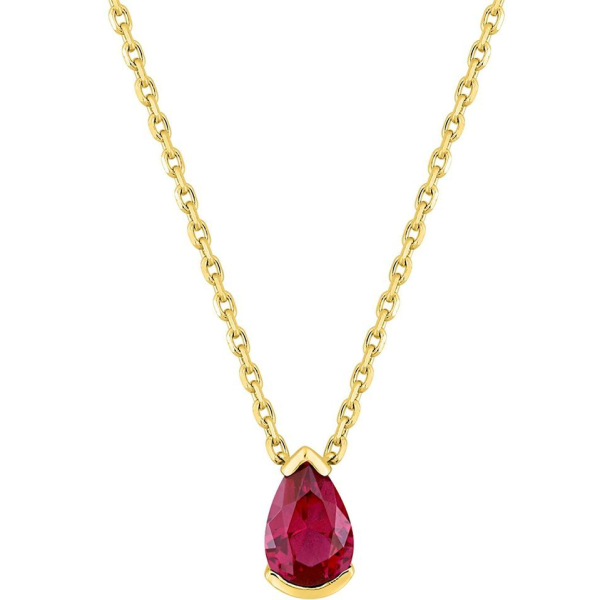 Collier  Or 750/1000 Rubis