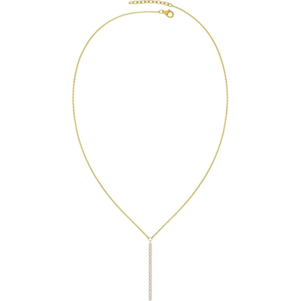 Collier  Plaqué Or Oxyde de Zirconium