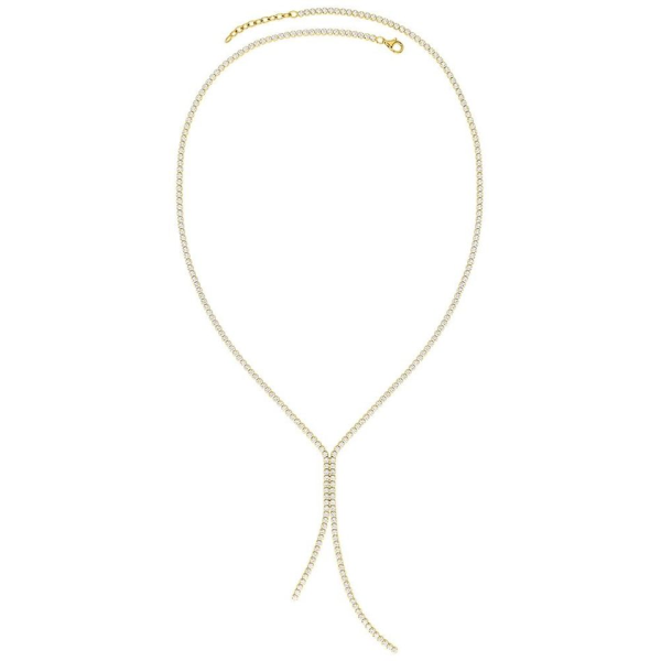 Collier  Plaqué Or Oxyde de Zirconium