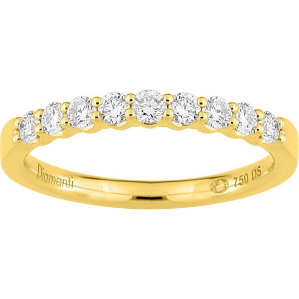 Alliance  Or 750/1000 Diamant Synthétique