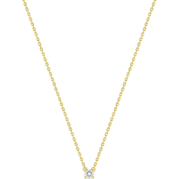 Collier  Or 750/1000 Diamant Synthétique