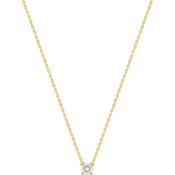 Collier  Or 750/1000 Diamant Synthétique