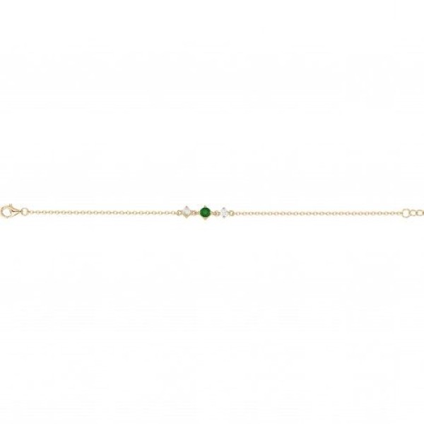 Bracelet  Plaqué Or Oxyde de Zirconium