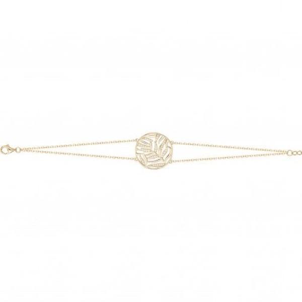 Bracelet  Plaqué Or Oxyde de Zirconium