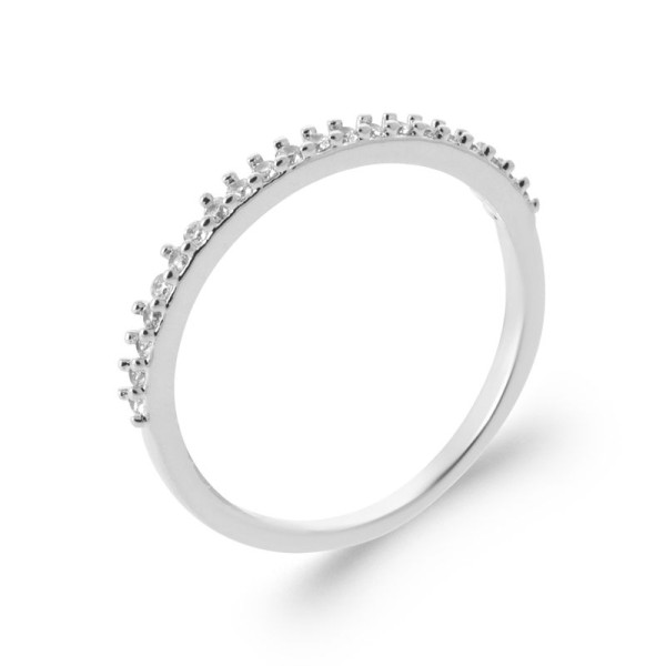 Bague  Argent 925/1000 Oxyde de Zirconium