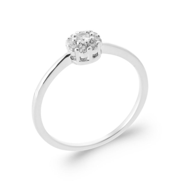 Bague  Argent 925/1000 Oxyde de Zirconium