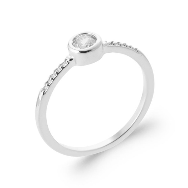 Bague  Argent 925/1000 Oxyde de Zirconium