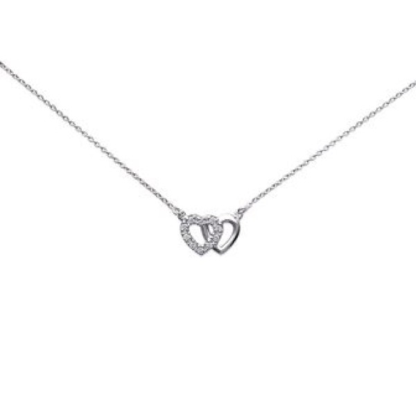 Collier  Argent 925/1000 Oxyde de Zirconium