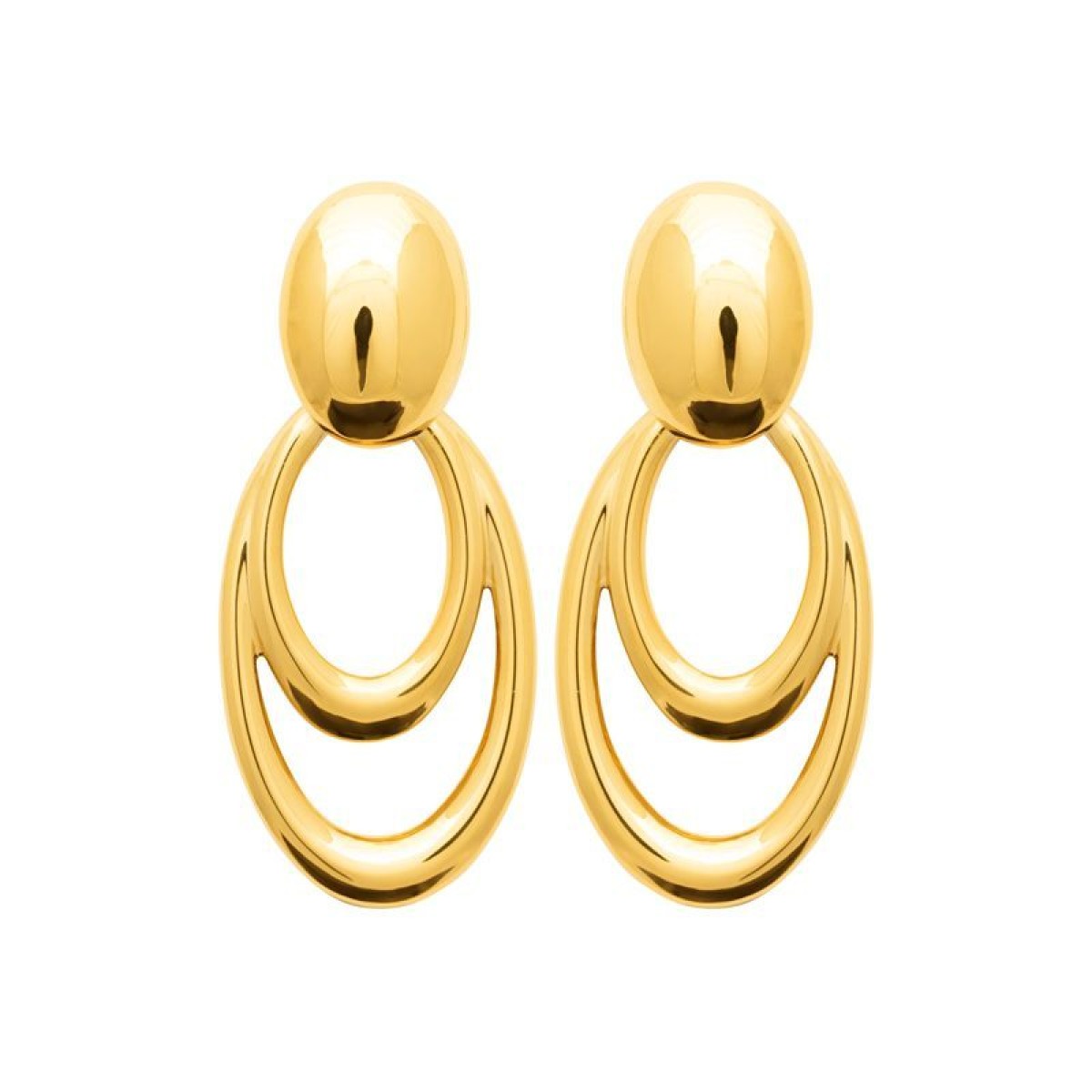 Boucles d'Oreilles  Acier