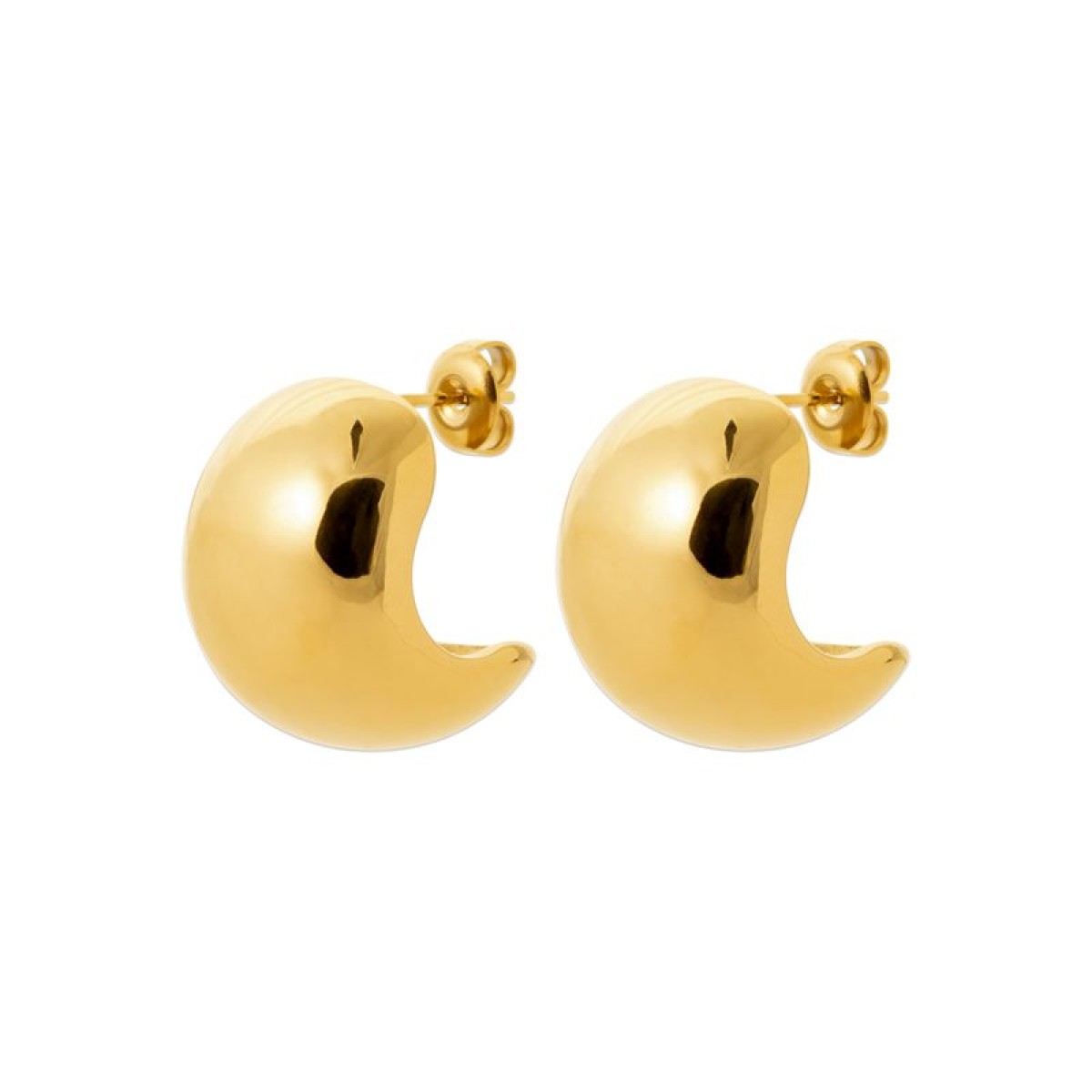 Boucles d'Oreilles  Acier