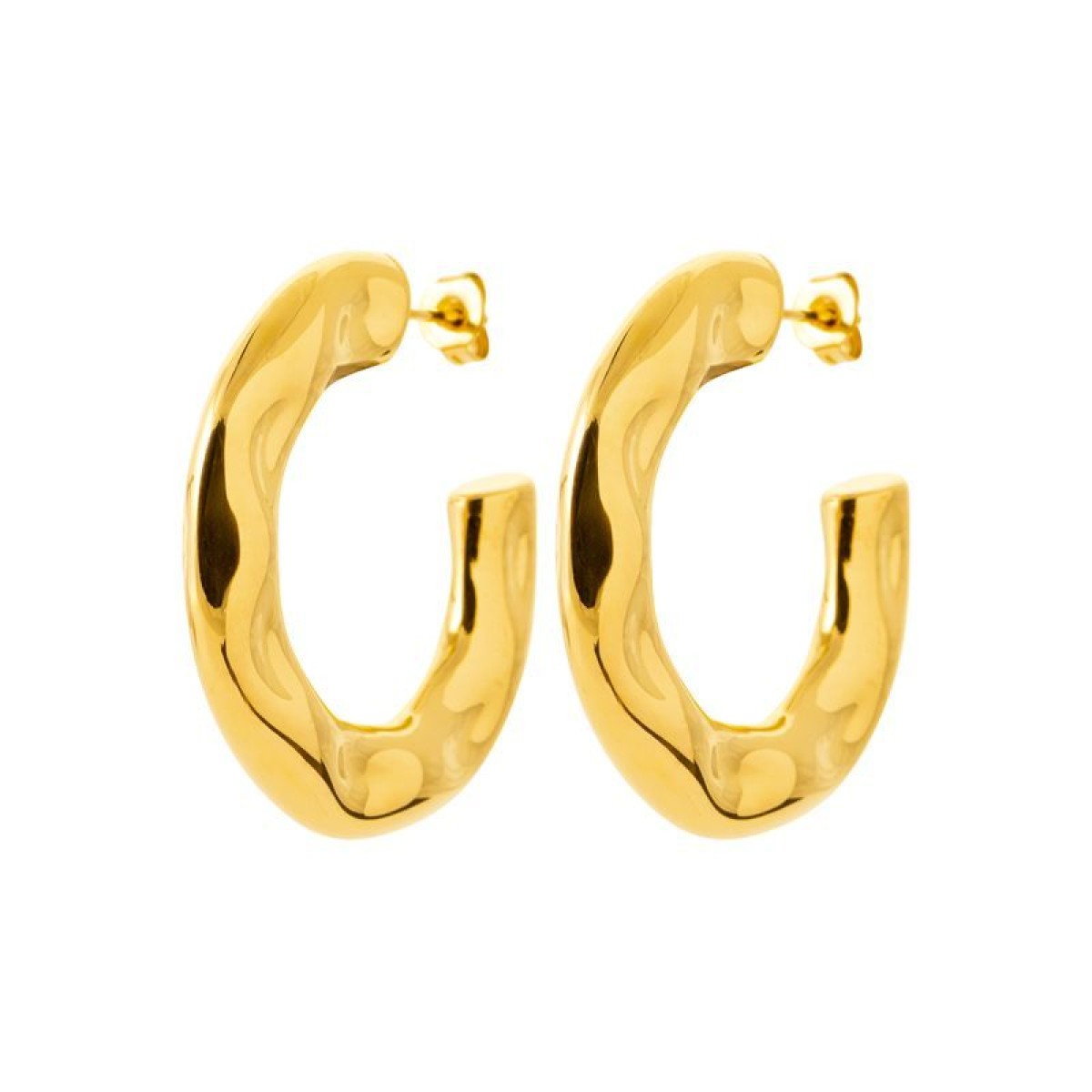 Boucles d'Oreilles  Acier