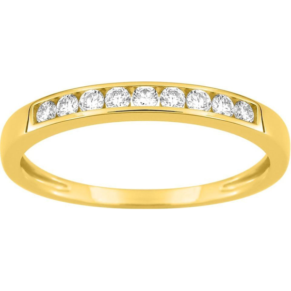 Alliance  Or 375/1000 Diamant Synthétique