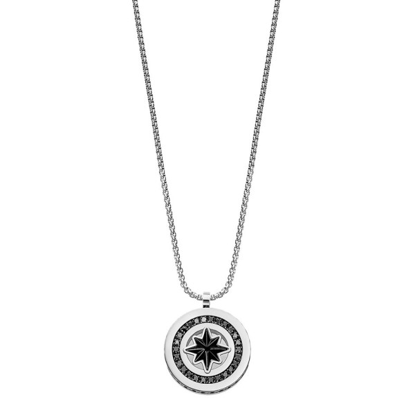 Collier  Acier Oxyde de Zirconium