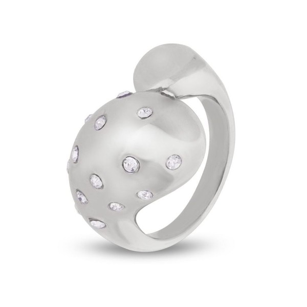 Bague  Acier cristaux Swarovski