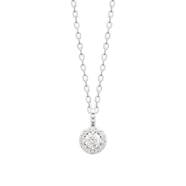 Collier  Argent 925/1000 Oxyde de Zirconium