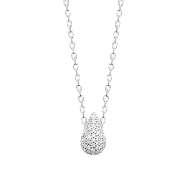 Collier  Argent 925/1000 Oxyde de Zirconium