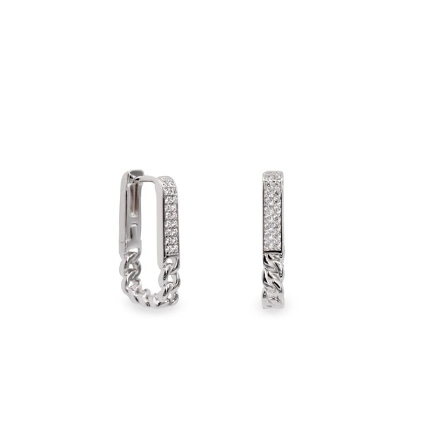 Boucles d'Oreilles  Argent 925/1000 Oxyde de Zirconium