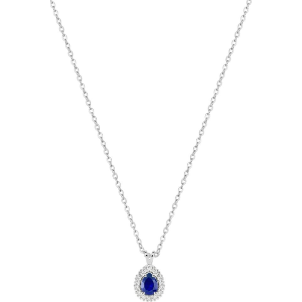 Collier  Or 375/1000 Diamant Synthétique