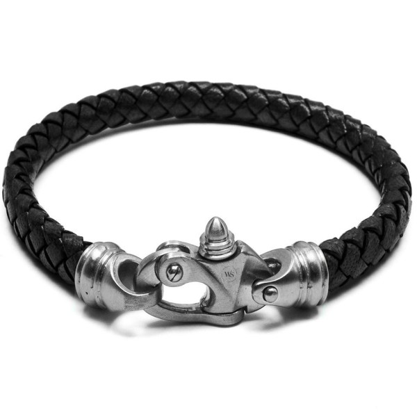Bracelet  Acier Cuir