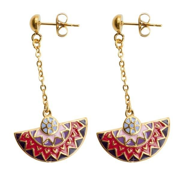 Boucles d'Oreilles  Acier