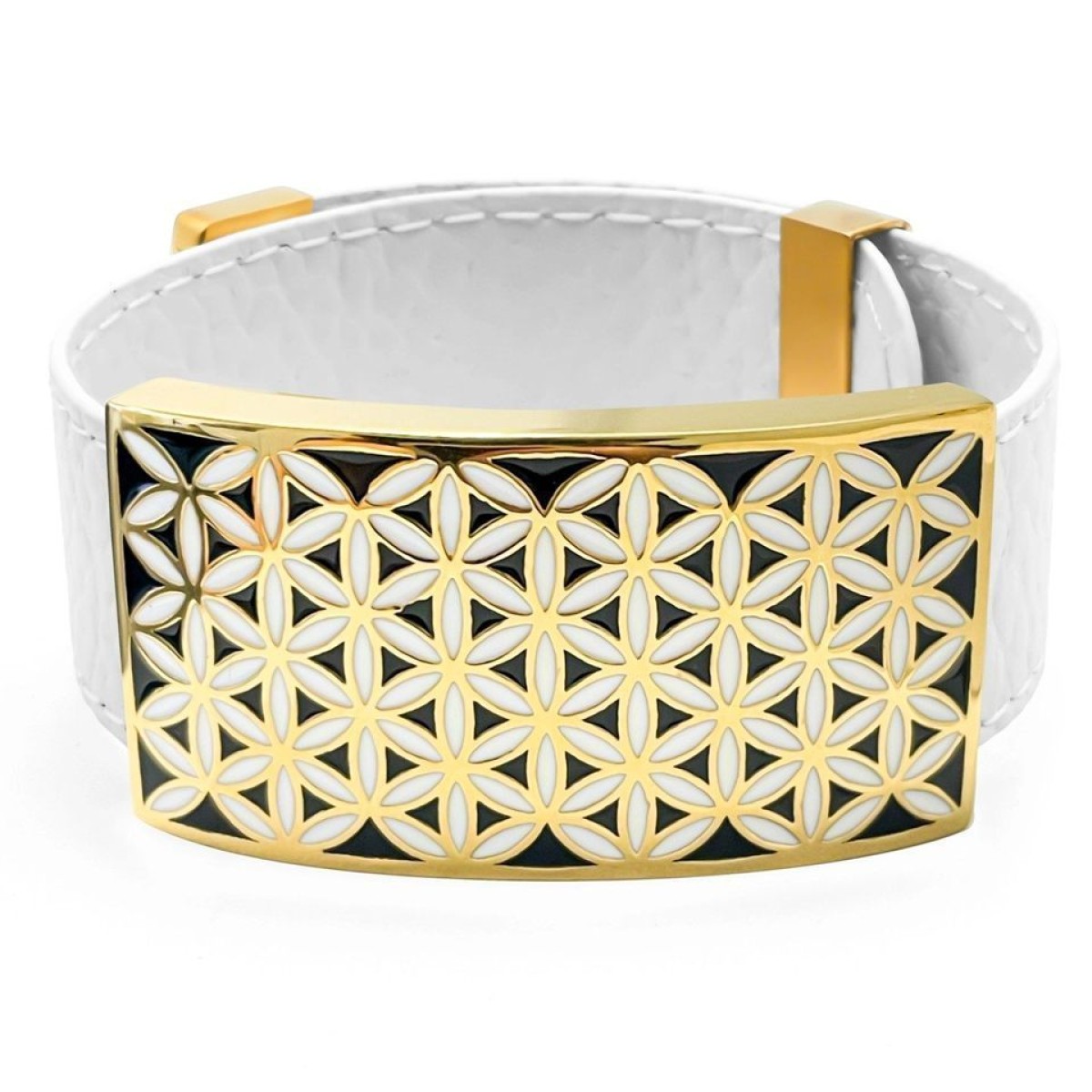 Bracelet  Acier Cuir