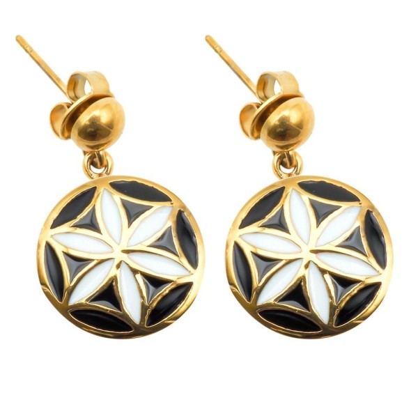 Boucles d'Oreilles  Acier