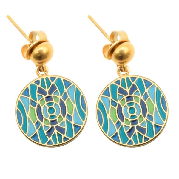 Boucles d'Oreilles  Acier